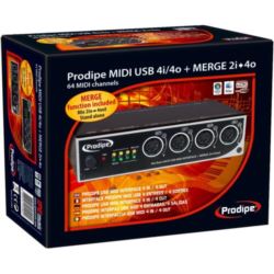 Prodipe Midi 4i4o - interfejs MIDI-USB